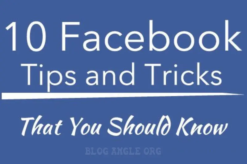 ten interesting facebook tips and tricks