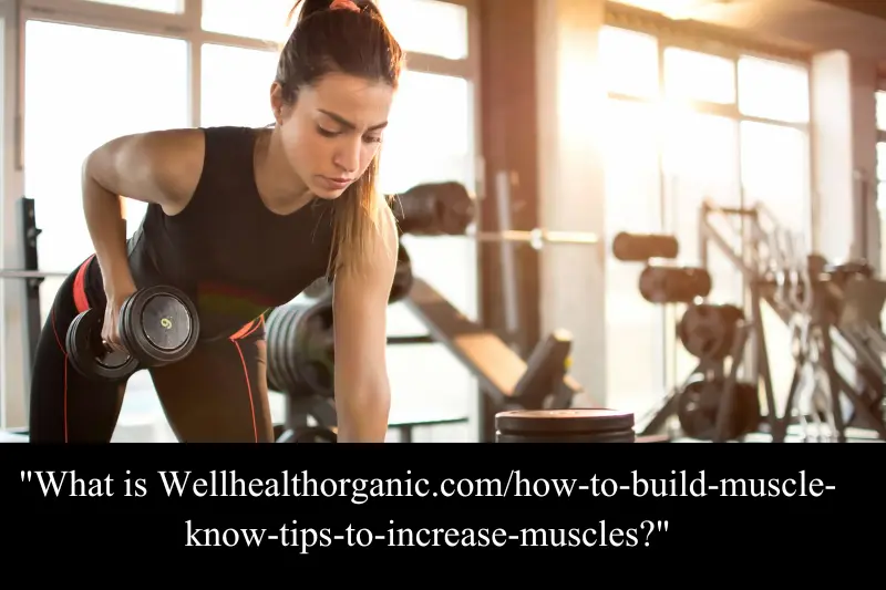 what is Wellhealthorganic.comhow-to-build-muscle-know-tips-to-increase-muscles