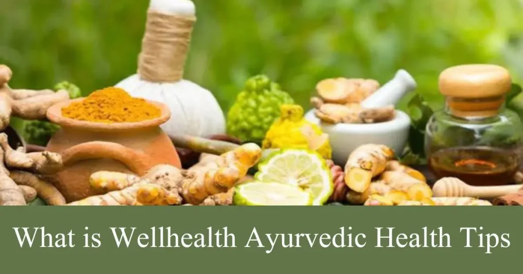 what is wellhealth ayurvedic health tips