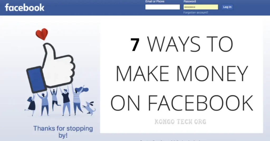 earn money from facebook page