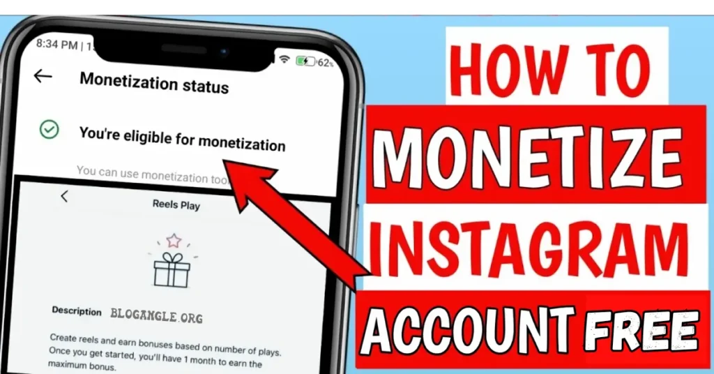how do i monetize my instagram account