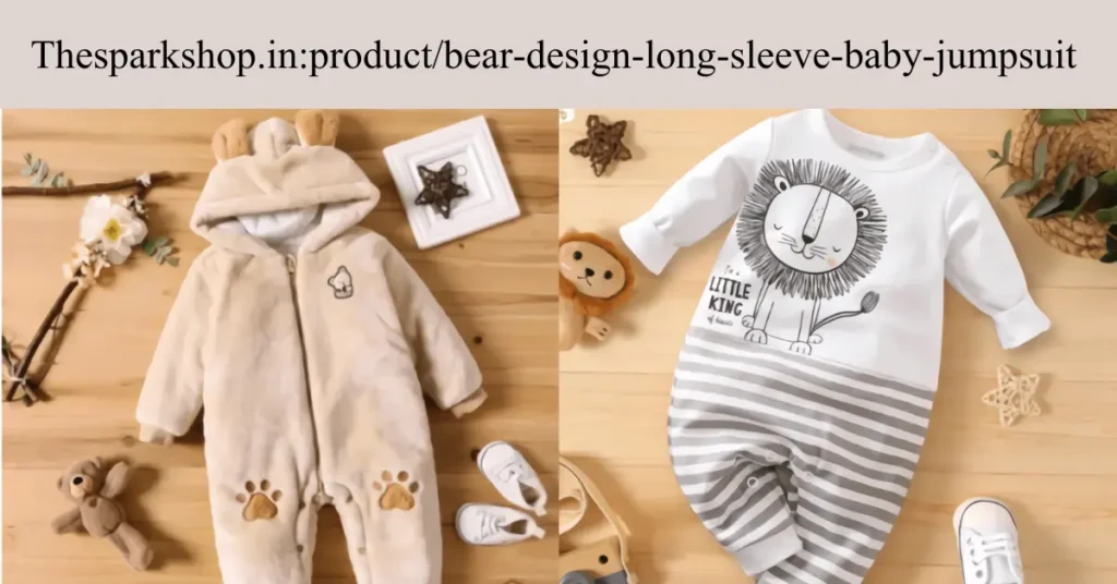 thesparkshop.inproductbear-design-long-sleeve-baby-jumpsuit