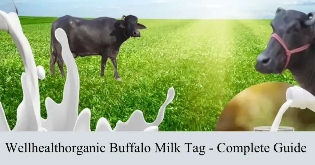 wellhealthorganic buffalo milk tag guide